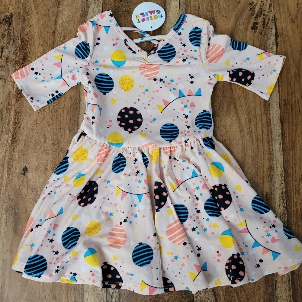 2/$20 NWT 12/24 Months Birthday Celebration Dress